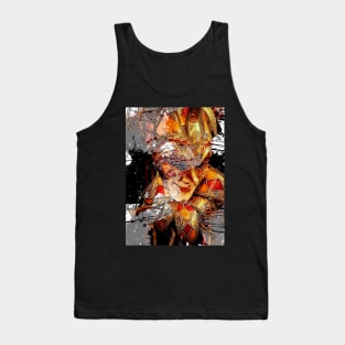 Venice Carnival. Red Clown Mask Tank Top